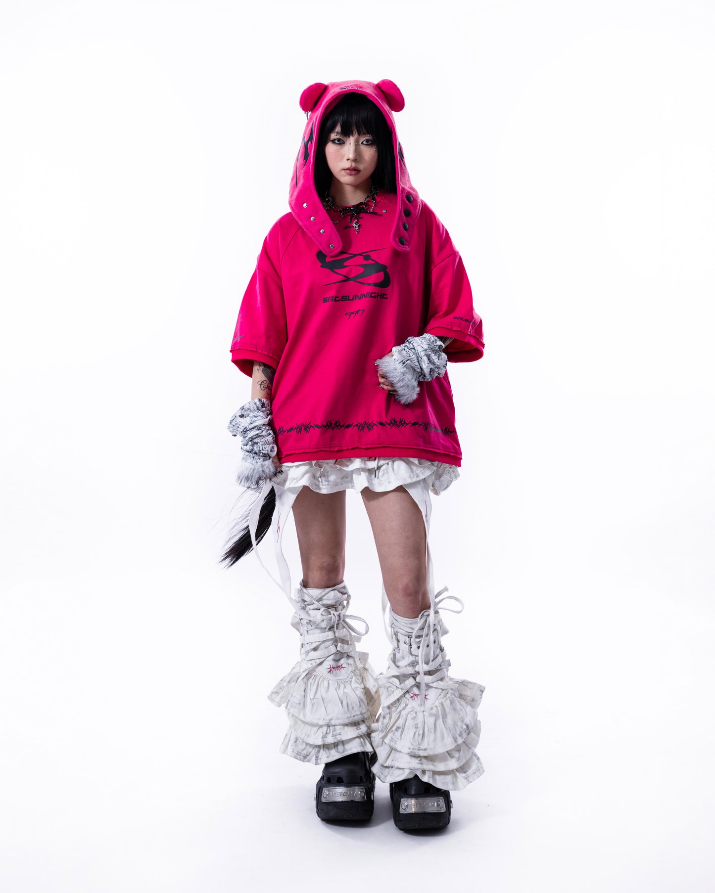 「Valentine's Day Specials - BEAR HAT」SWEET PINK