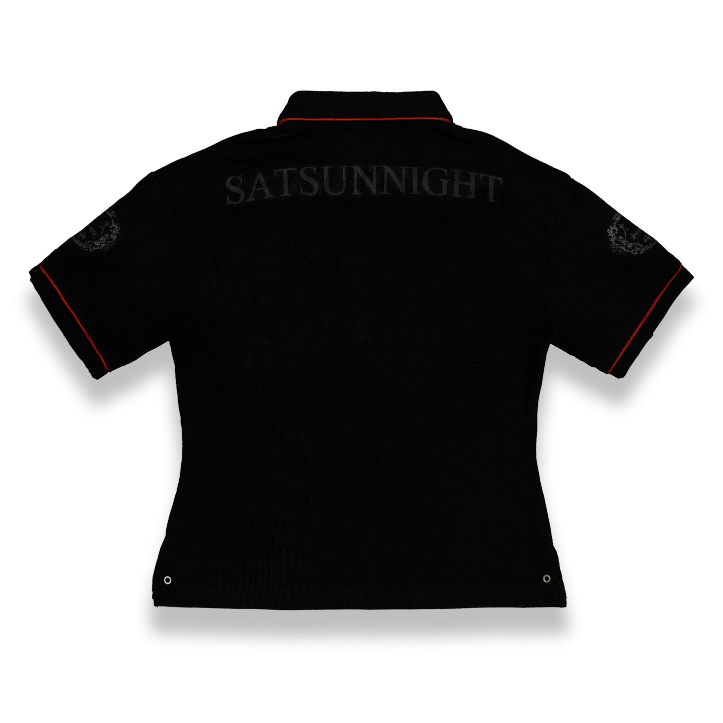 <LOST IN CASTLE> NAPOLEONIC POLO - BLACK