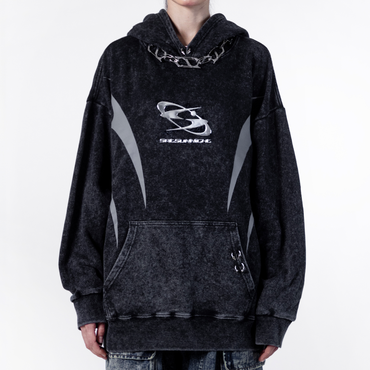 「MERCURY NIGHT HOODIE」- WASHED BLACK (SOLD OUT)