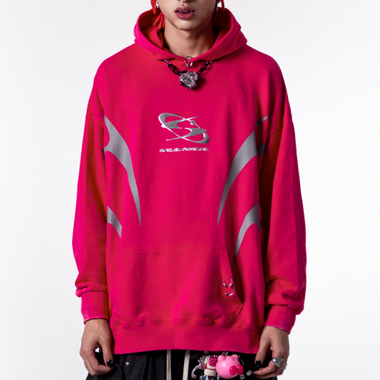 「MERCURY NIGHT HOODIE」- WASHED PINK (SOLD OUT)