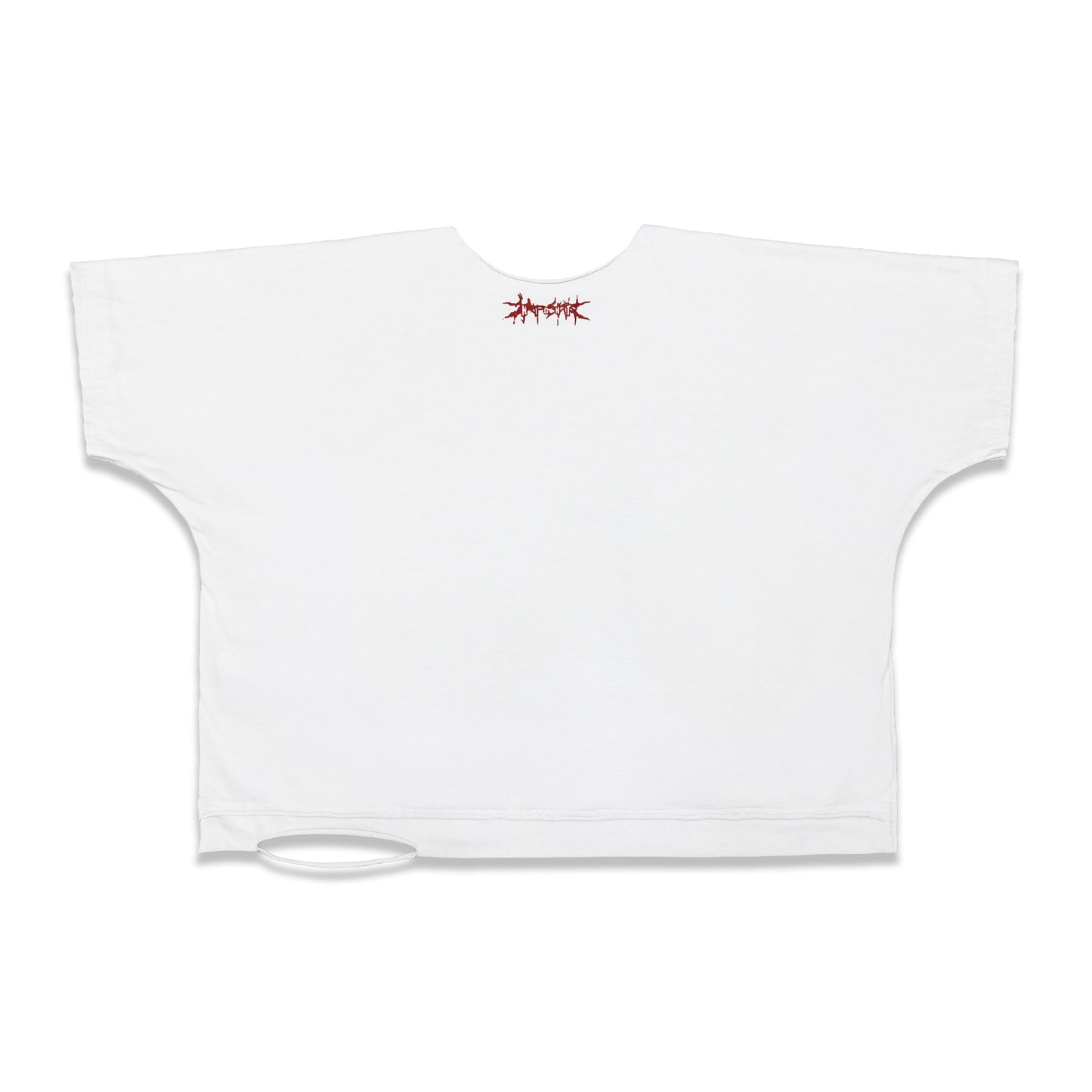 SSN V.06 <LOST PEACE CROSS> BOTH SIDES T-SHIRT - WHITE