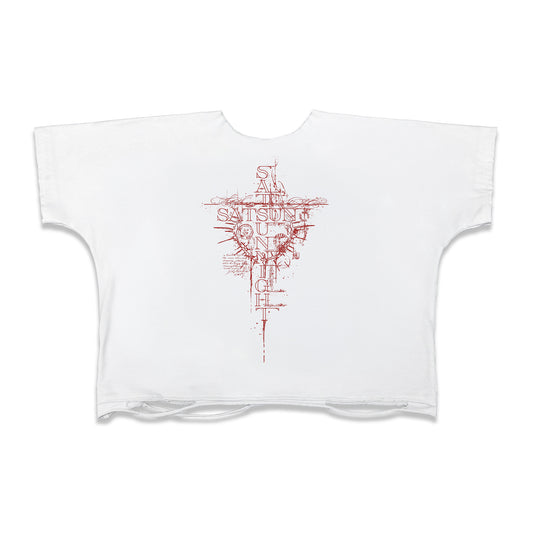 SSN V.06 <LOST SWORD> BOTH SIDES T-SHIRT - WHITE