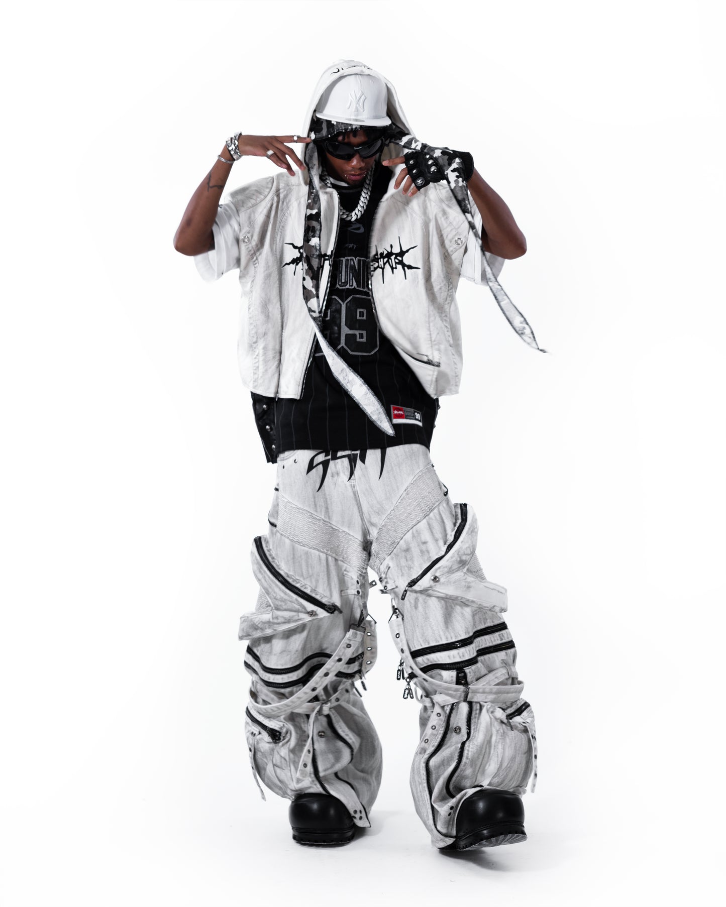 STREET-CAMO 2.0 DURAG - WHITE (PRE-ORDER)