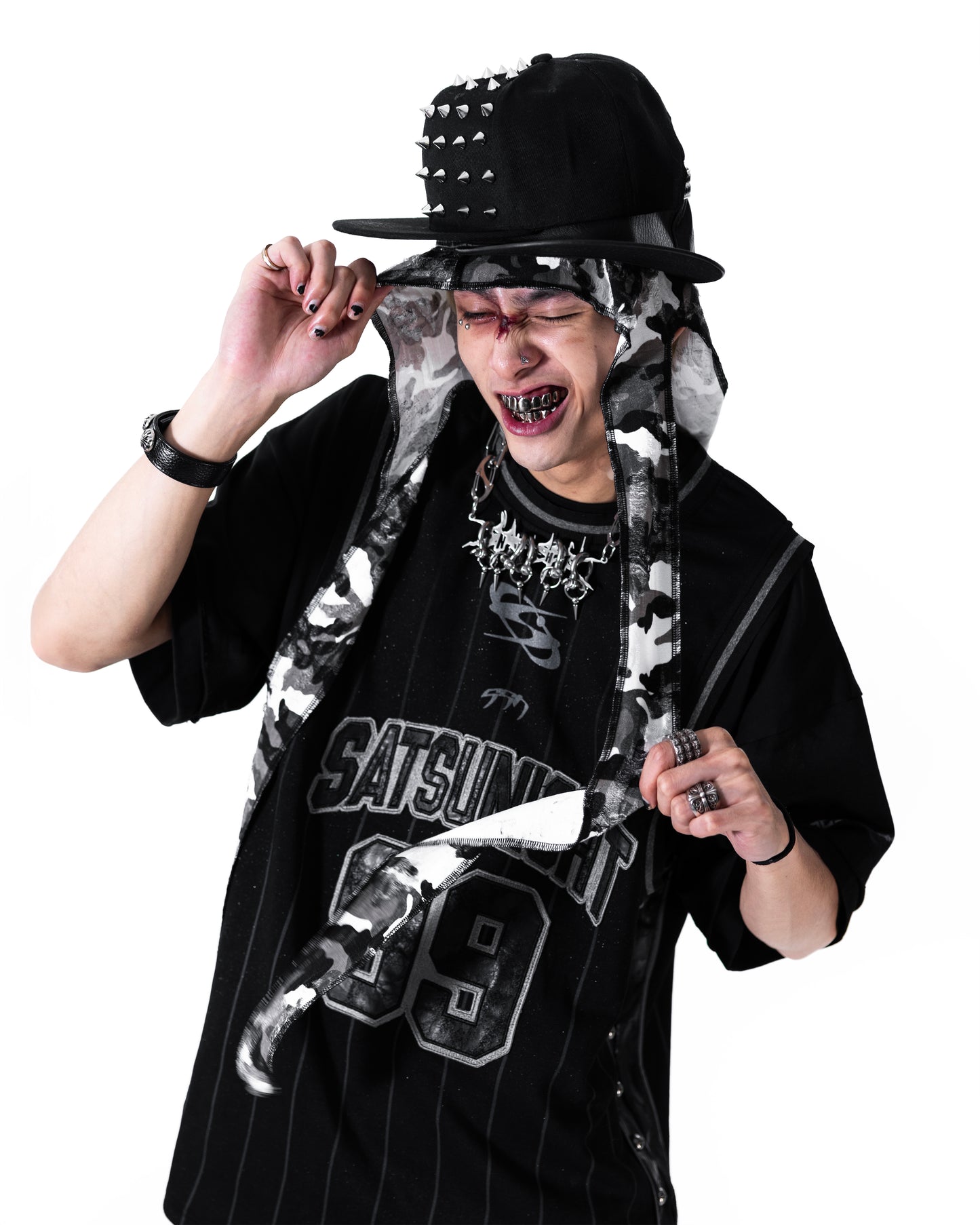 KURO DOUBLE-LAYER BASKETBALL JERSEY - BLACK (PRE-ORDER)