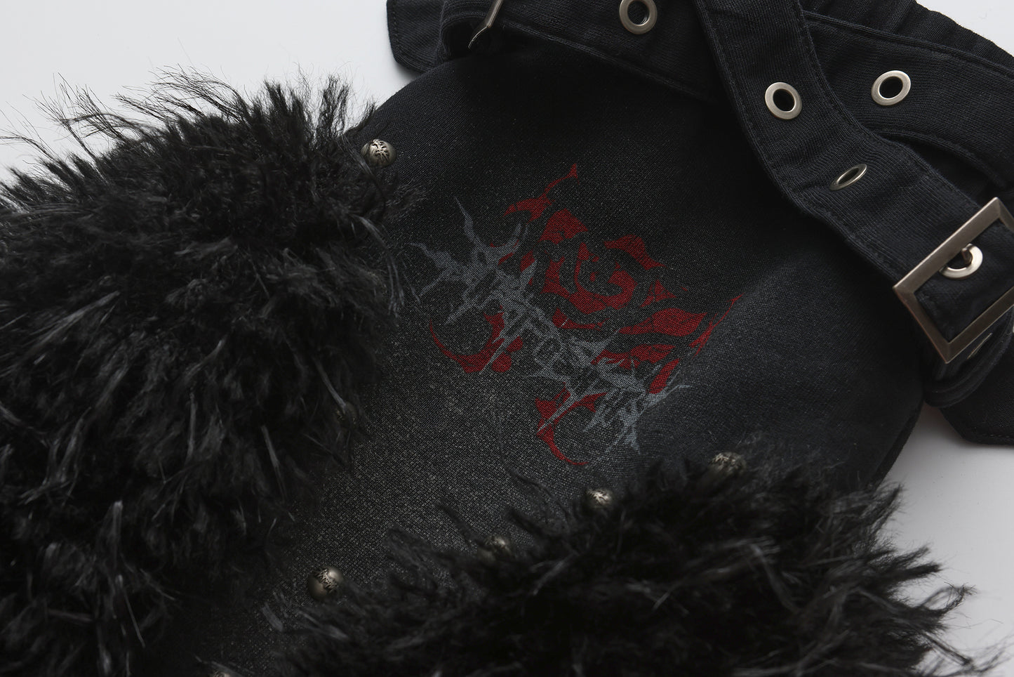 <NIGHT ROSE> LEG WARMERS - WASHED BLACK