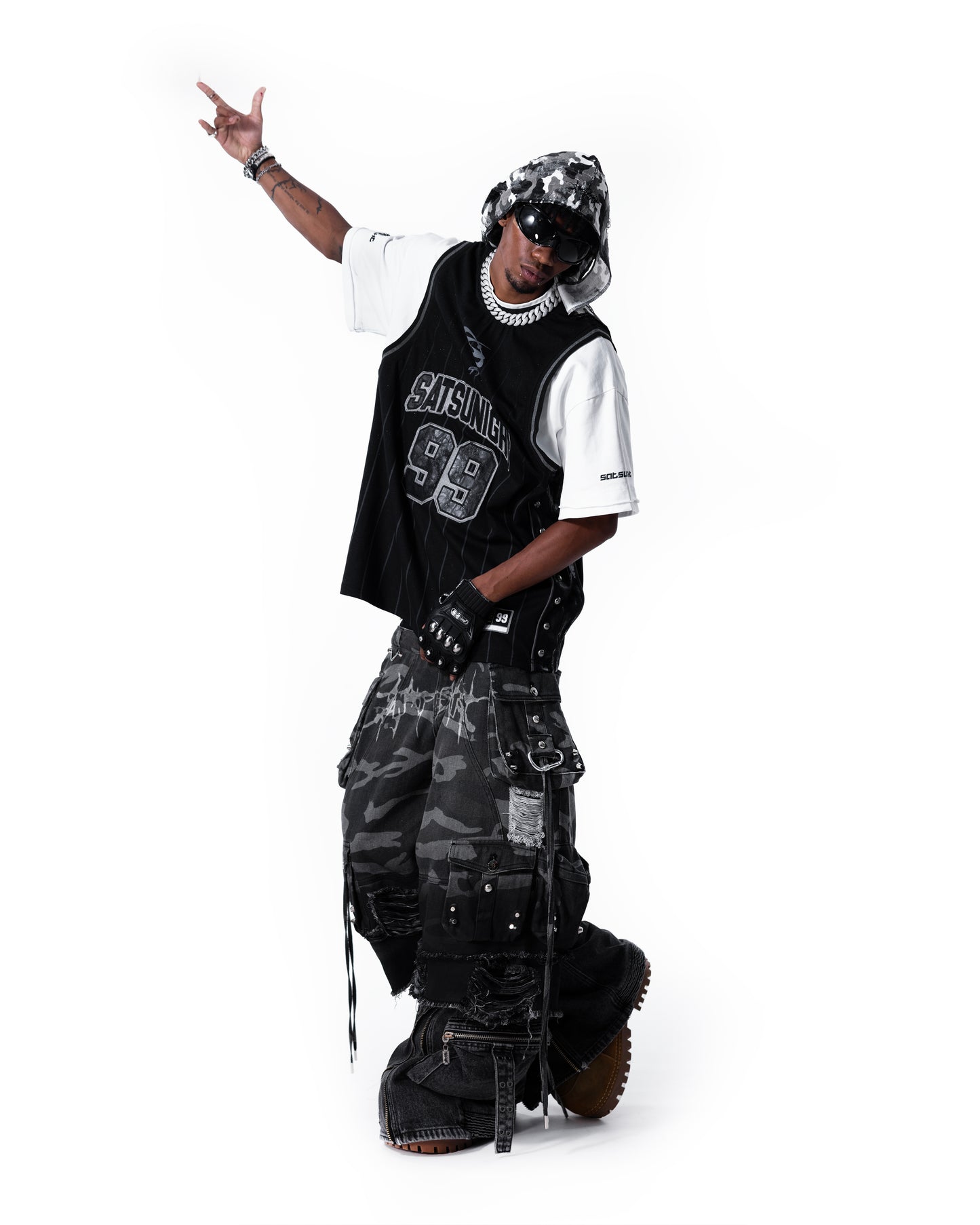 STREET-CAMO 2.0 DURAG - WHITE (PRE-ORDER)