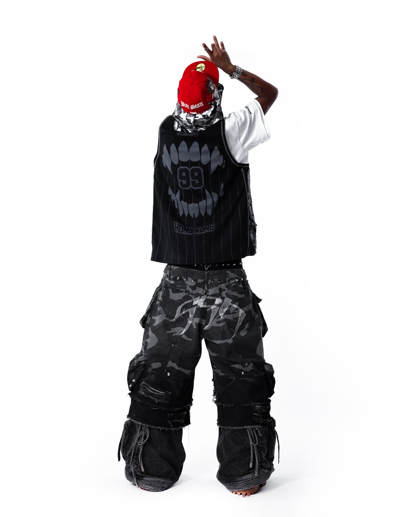 STREET-CAMO 2.0 DURAG - WHITE (PRE-ORDER)