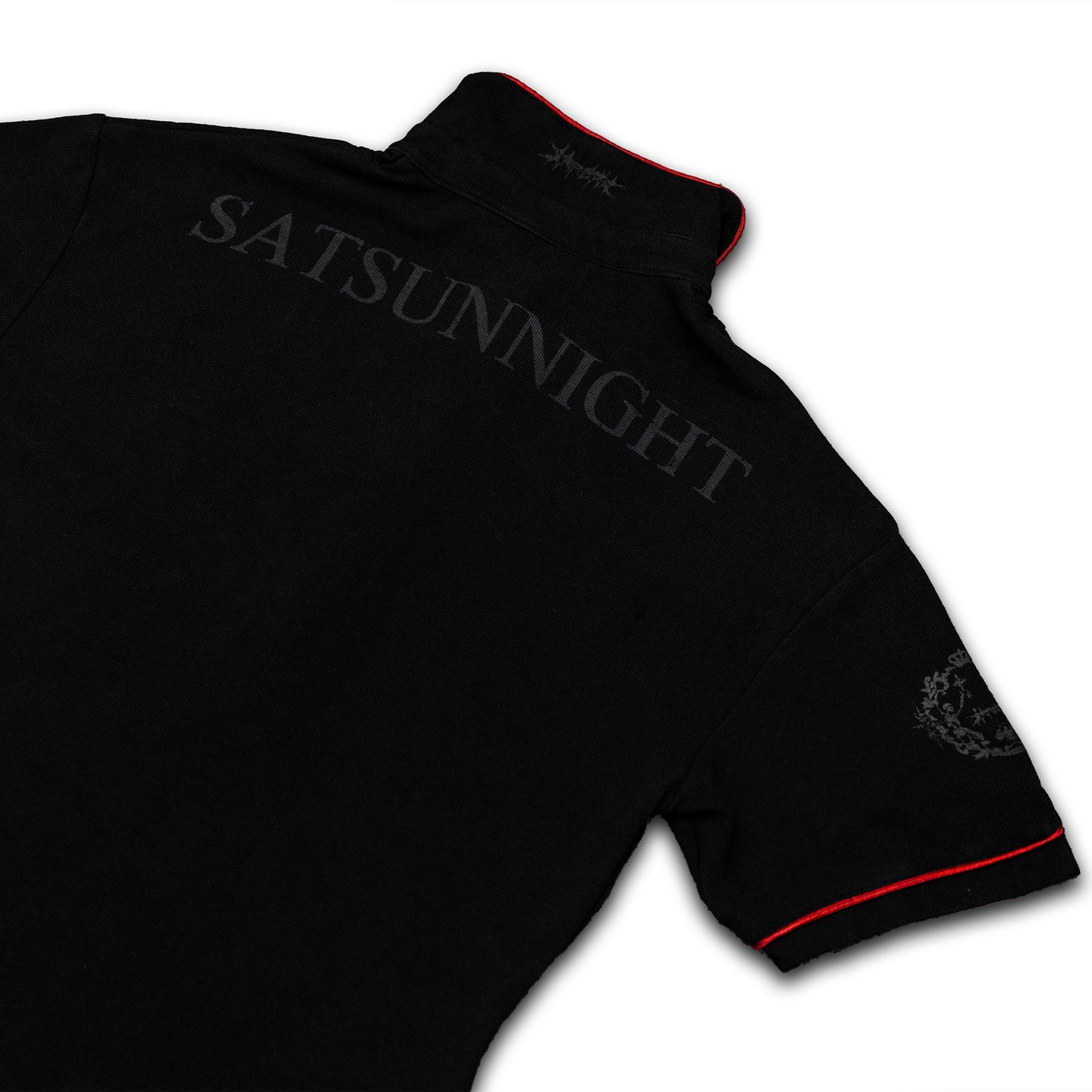 <LOST IN CASTLE> NAPOLEONIC POLO - BLACK
