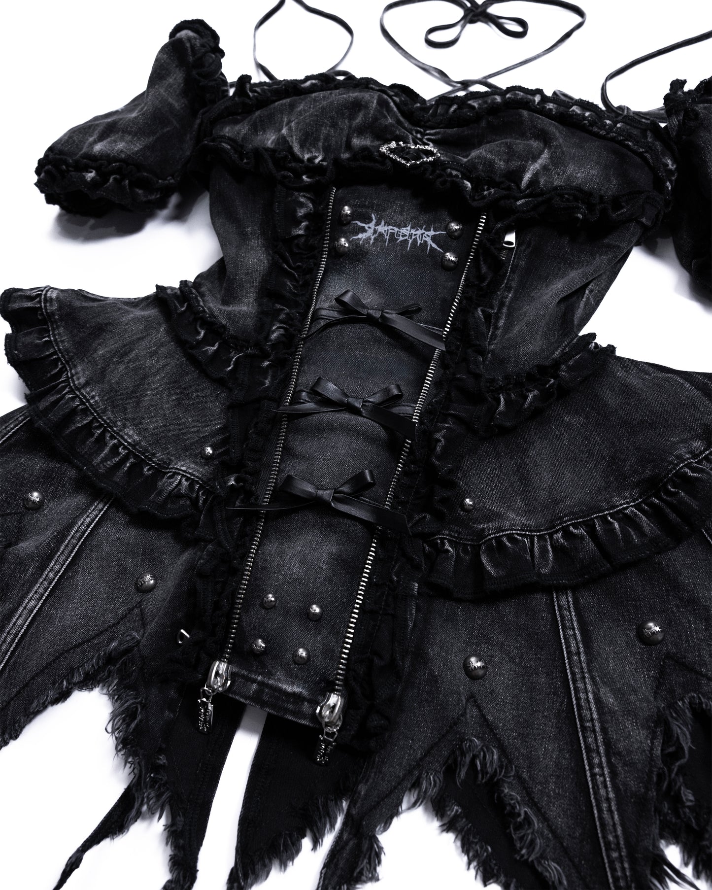 KURO PUNK PRINCESS DRESS - WASHED BLACK (PRE-ORDER)