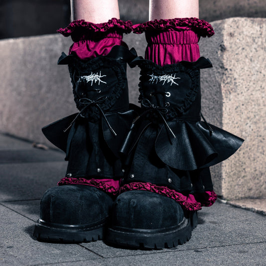 SSN V.05 KURO FOUR-LAYERS HAND & LEG WARMER - BLACK (PRE-ORDER)