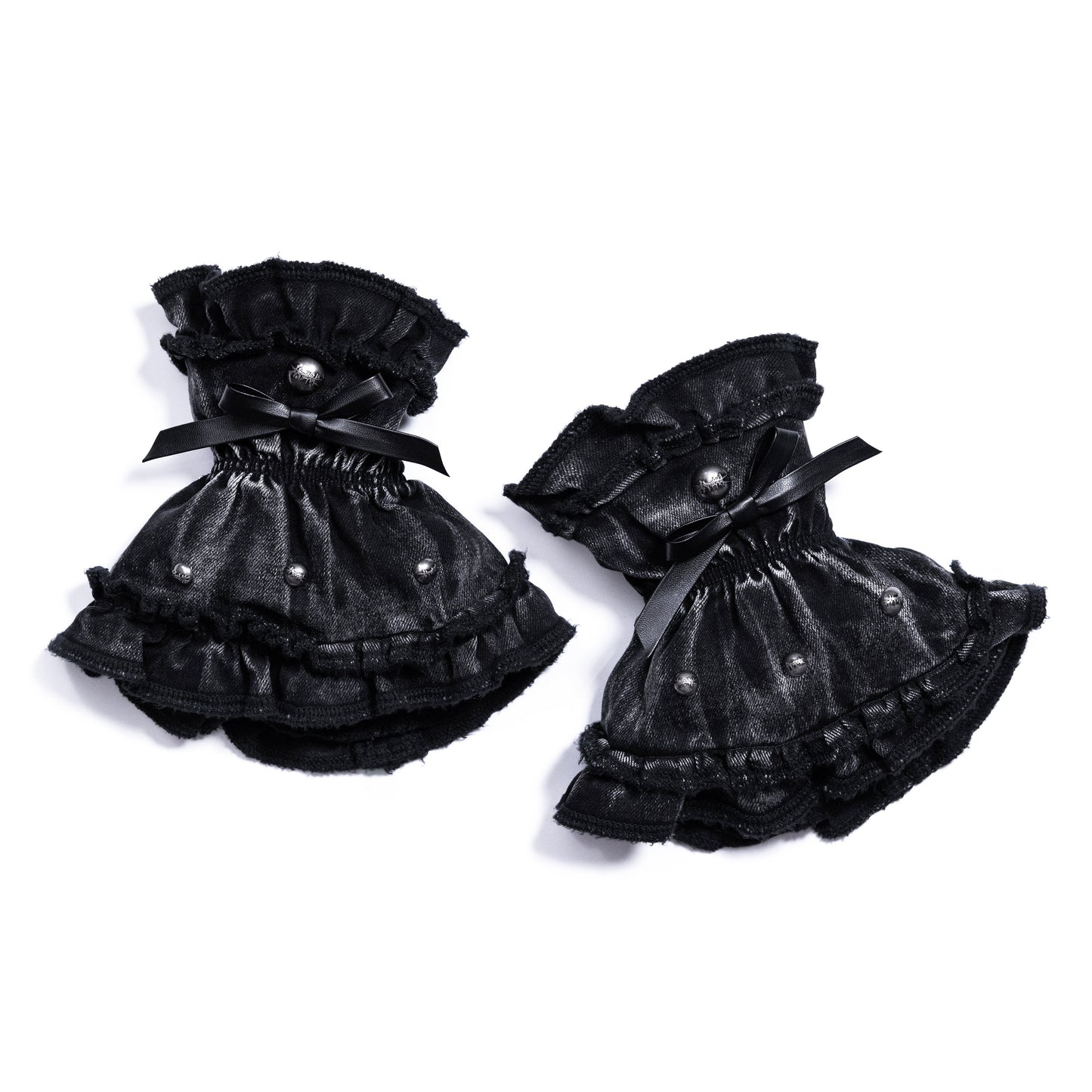 KURO PUNK PRINCESS HAND SOCKS - WASHED BLACK (PRE-ORDER)