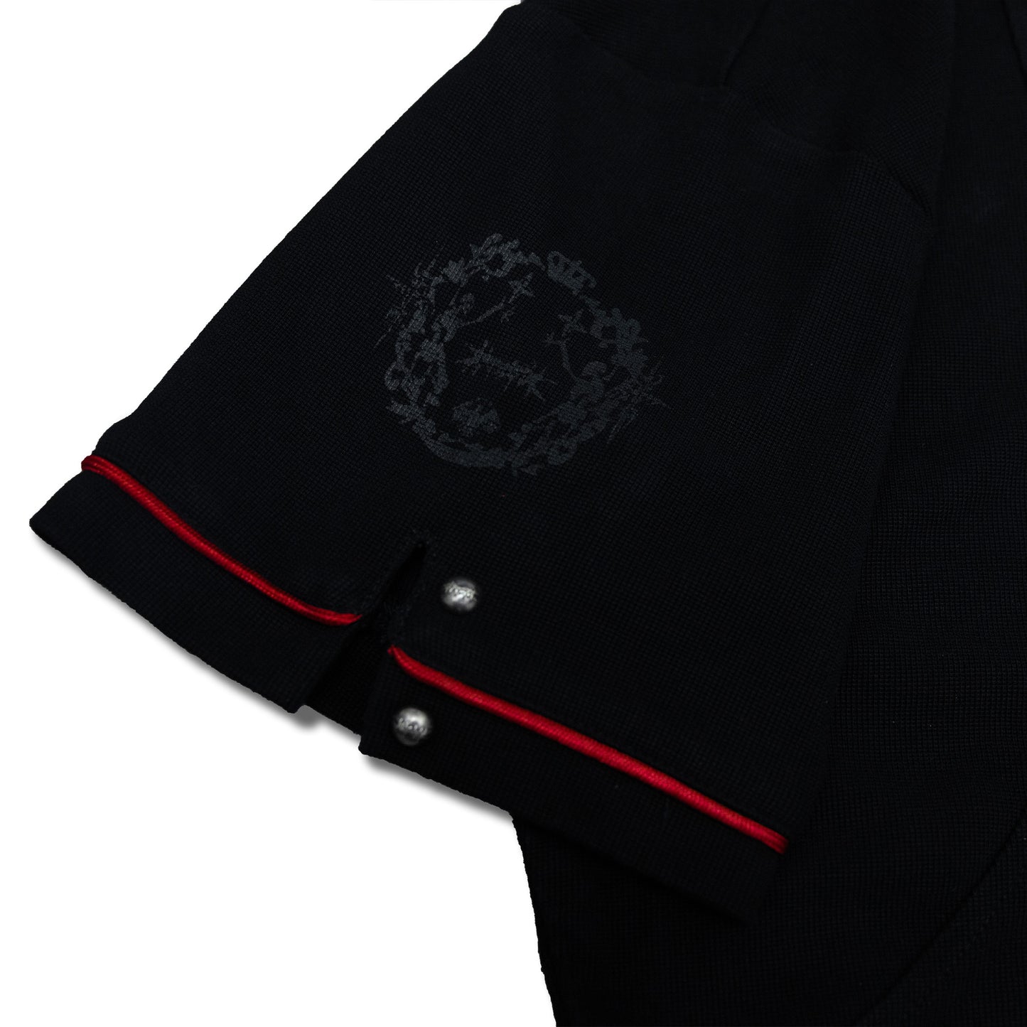 <LOST IN CASTLE> NAPOLEONIC POLO - BLACK