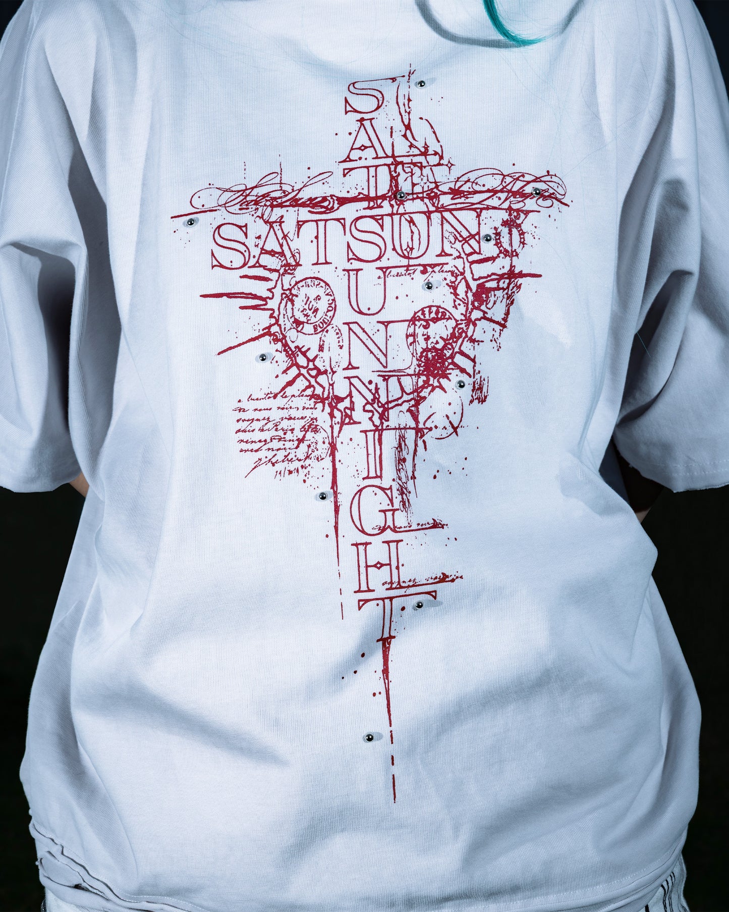 SSN V.06 <LOST SWORD> BOTH SIDES T-SHIRT - WHITE