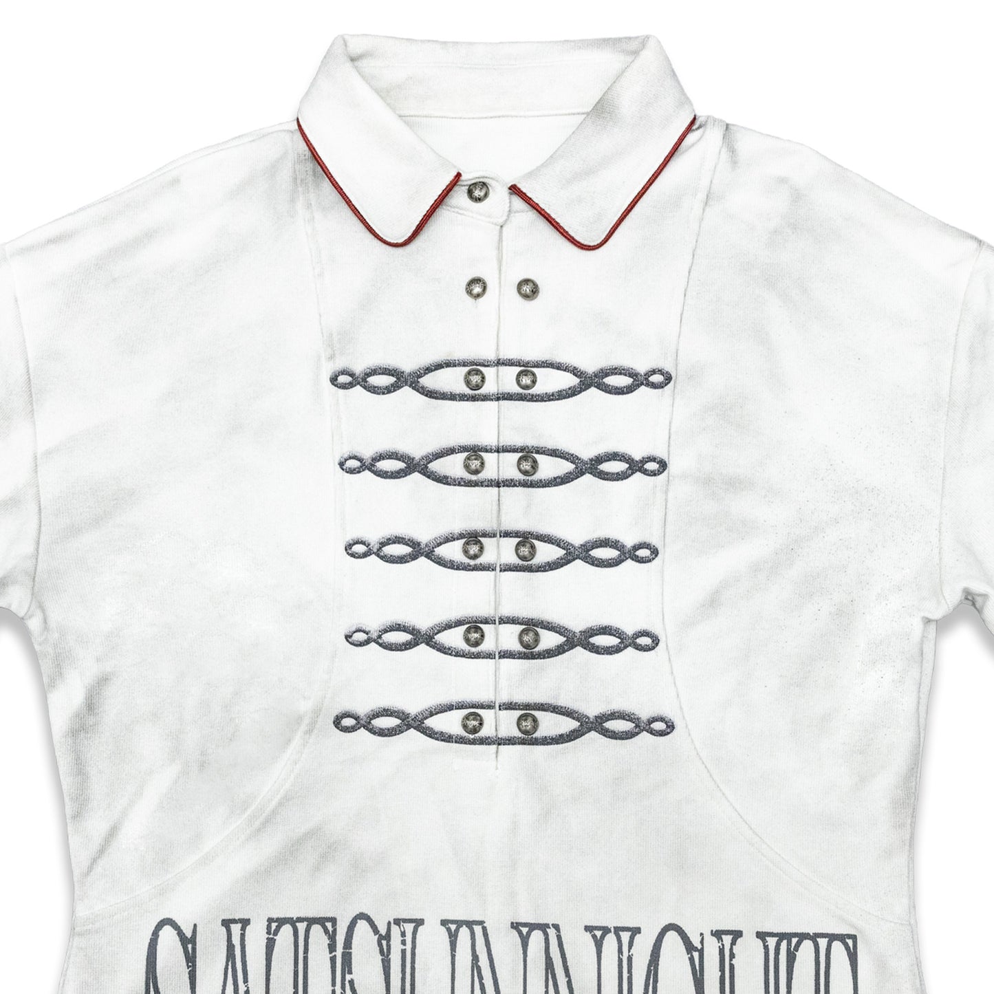 <LOST IN CASTLE> NAPOLEONIC POLO - POLLUTED WHITE