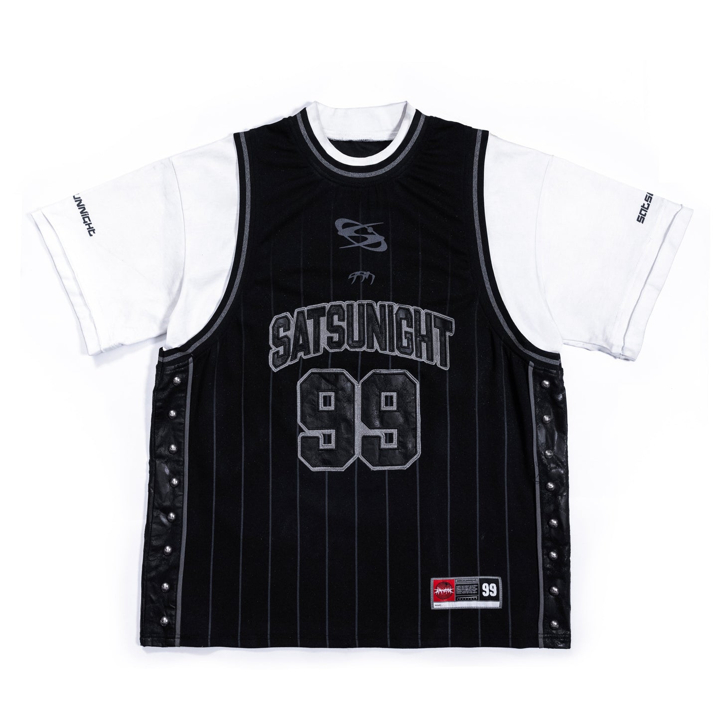 KURO DOUBLE-LAYER BASKETBALL JERSEY - WHITE (PRE-ORDER)