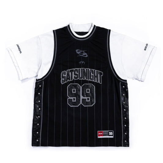 KURO DOUBLE-LAYER BASKETBALL JERSEY - WHITE (PRE-ORDER)