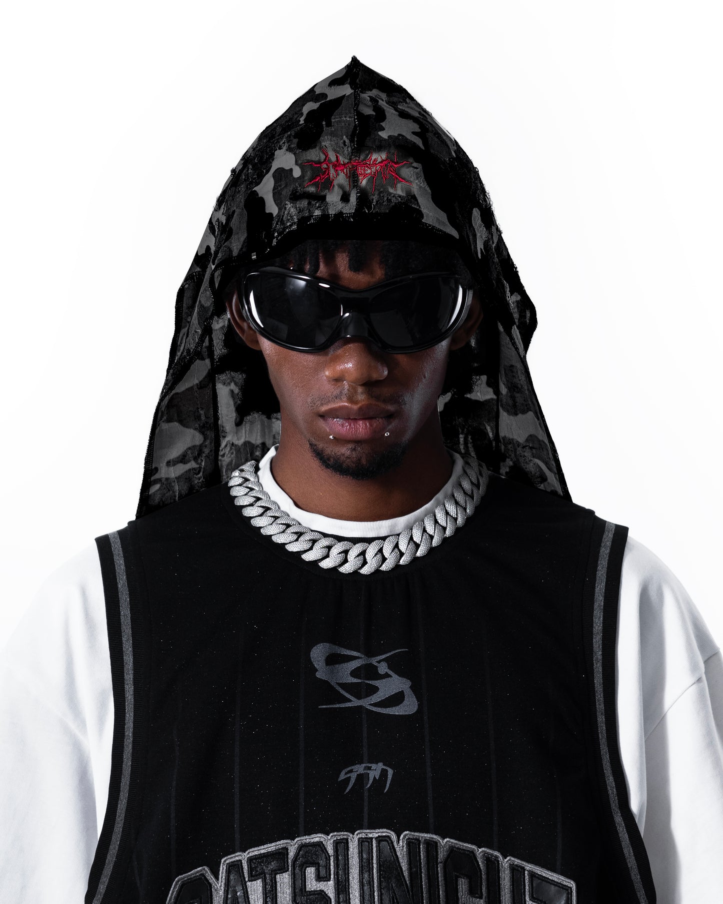 STREET-CAMO 2.0 DURAG - BLACK (PRE-ORDER)