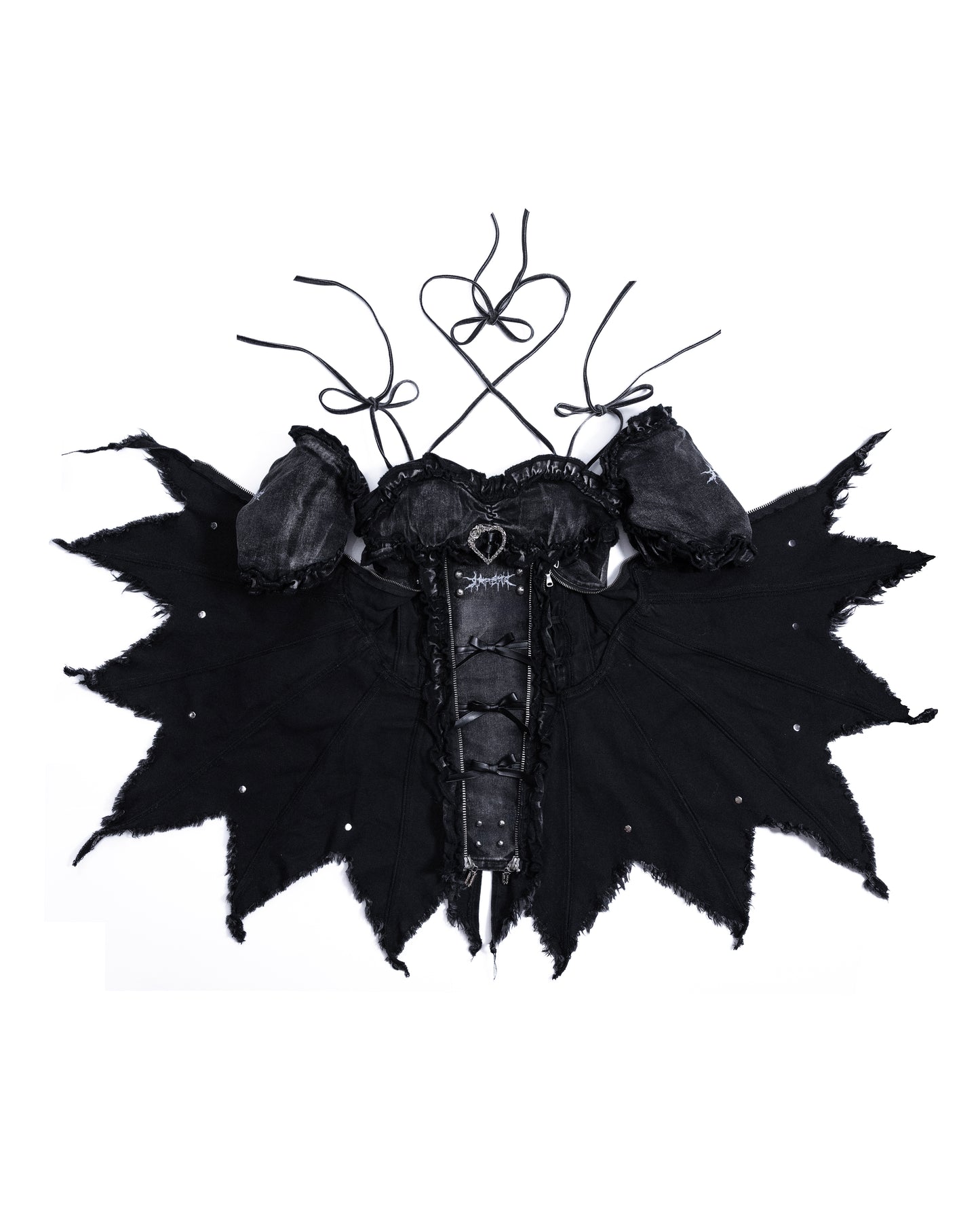 KURO PUNK PRINCESS DRESS - WASHED BLACK (PRE-ORDER)