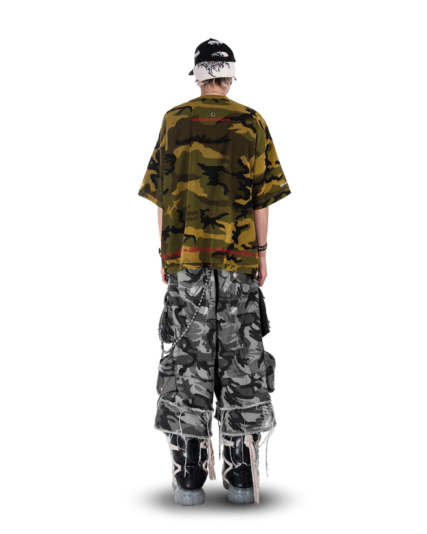 SSN V.02 <STREET-CAMO> T-SHIRT - CAMO GREEN