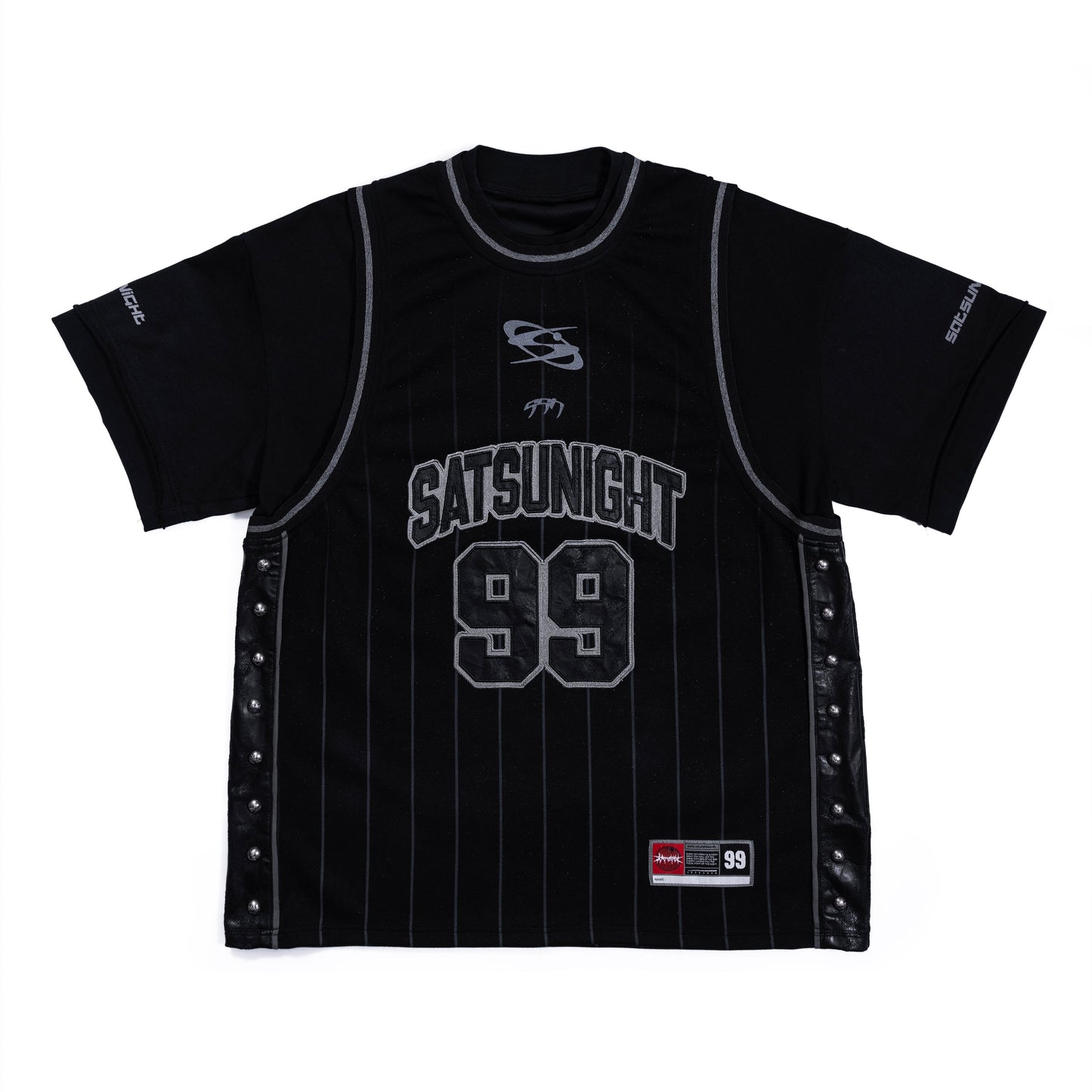 KURO DOUBLE-LAYER BASKETBALL JERSEY - BLACK (PRE-ORDER)