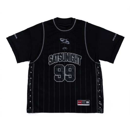 KURO DOUBLE-LAYER BASKETBALL JERSEY - BLACK (PRE-ORDER)