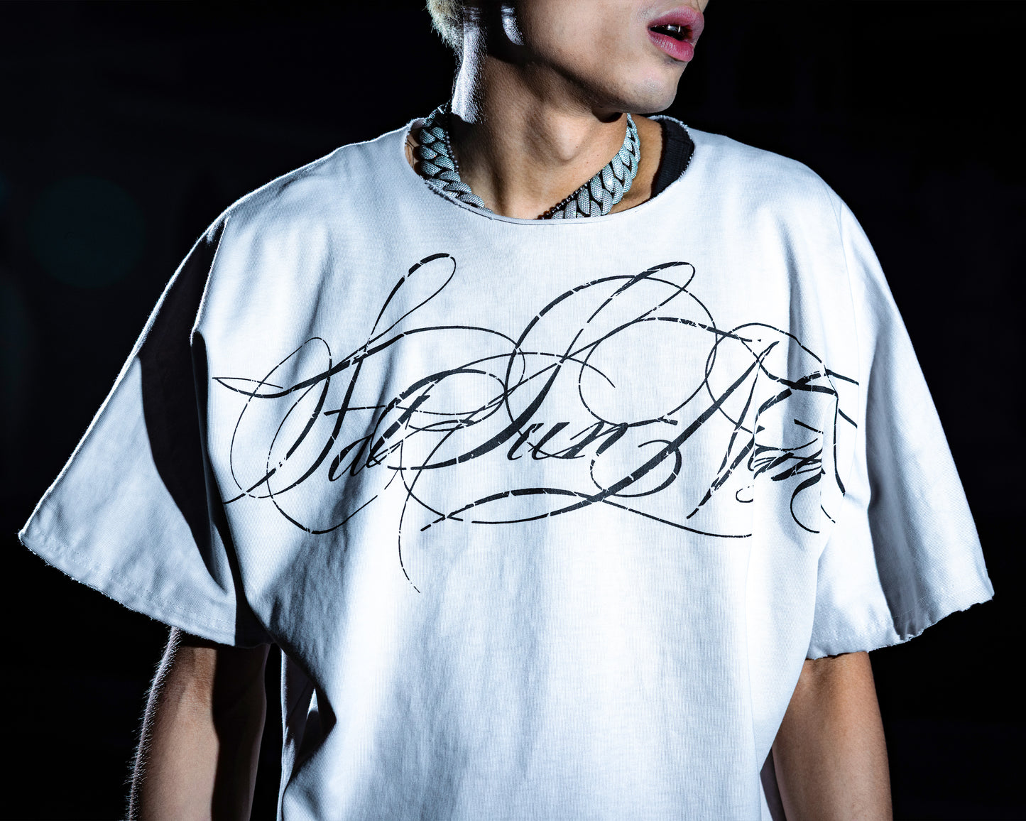 SSN V.06 <LOST HORSE> BOTH SIDES T-SHIRT - WHITE