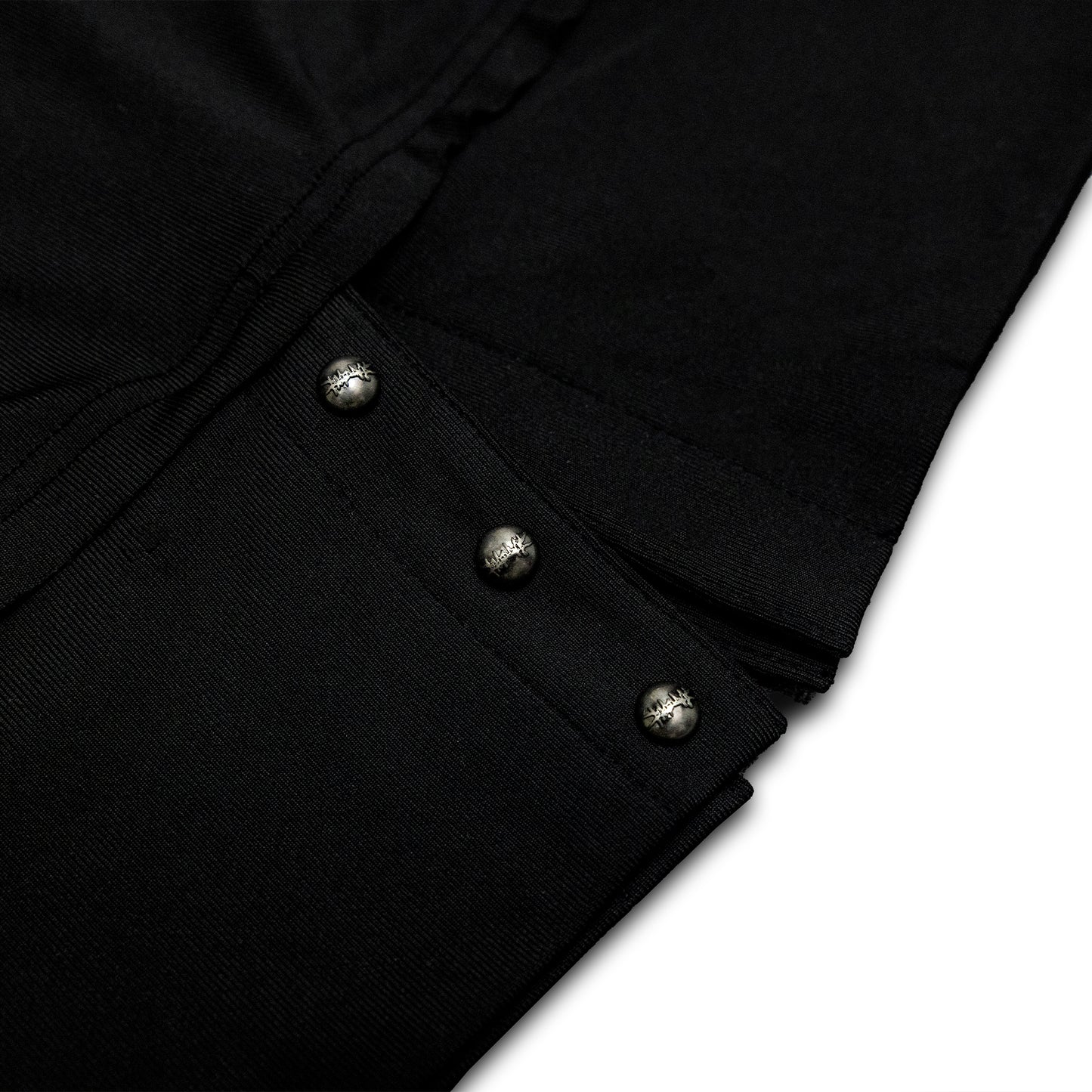 <LOST IN CASTLE> NAPOLEONIC HIGH NECK TOP - BLACK