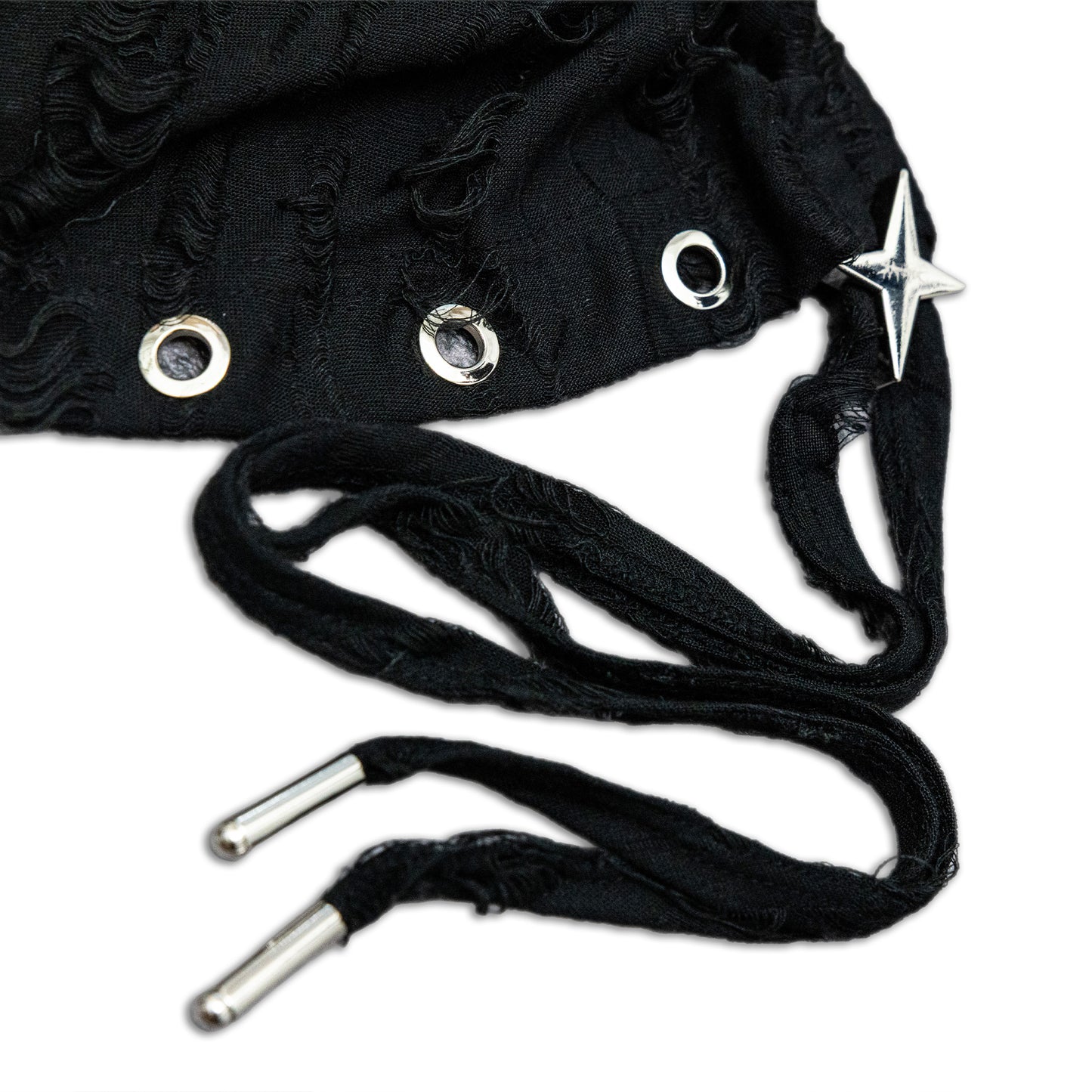 <DEVIL^ANGEL FRIENDSHIP> GRUNGE TANK - BLACK(NEW COLOR)