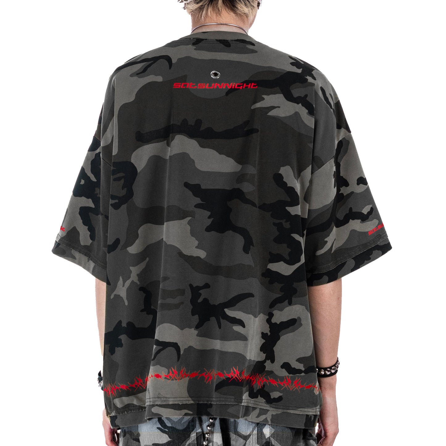 SSN V.02 <STREET-CAMO> T-SHIRT - CAMO GREY